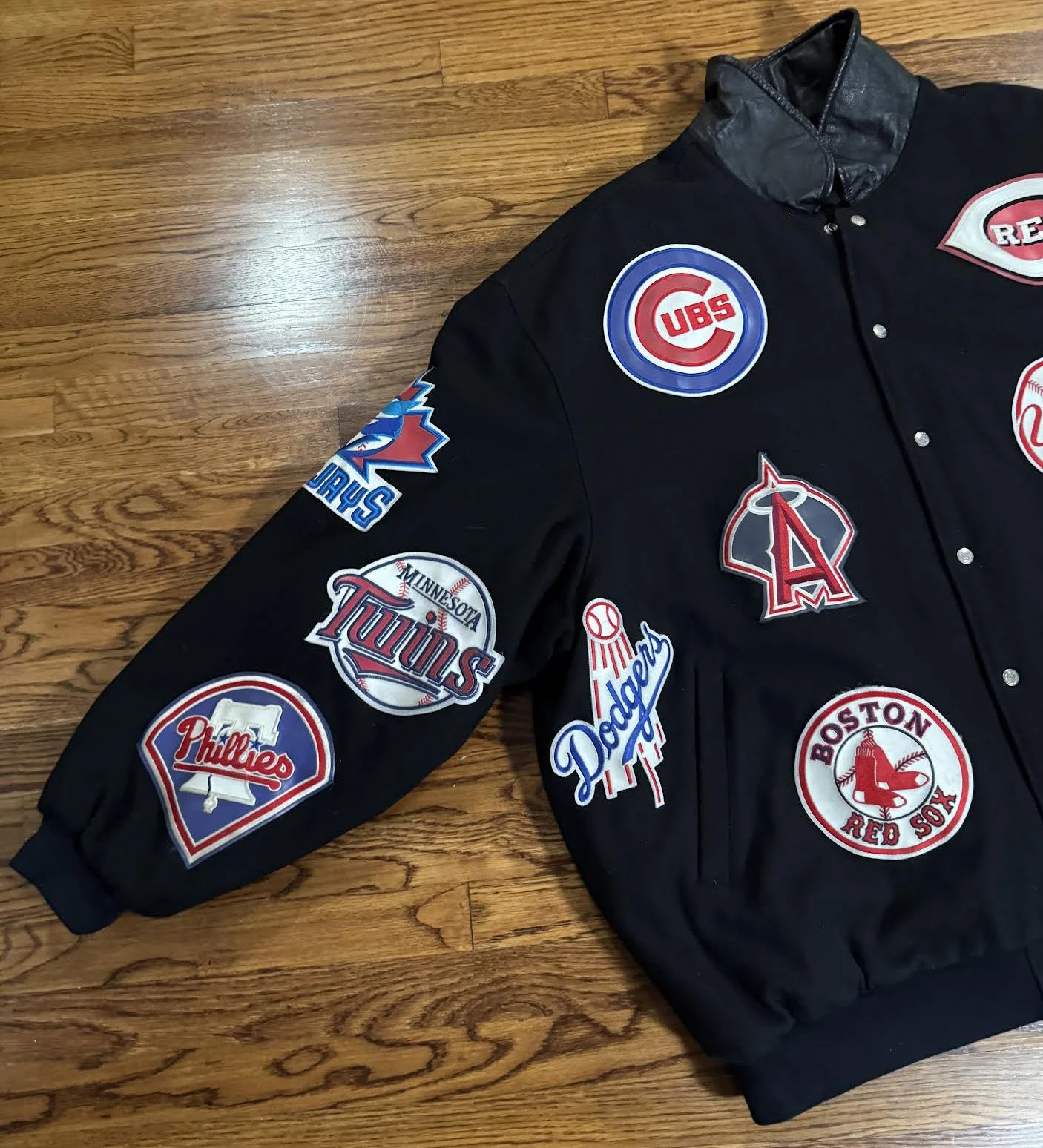 Vintage Jeff Hamilton MLB Jacket (Size 6XL) — RootsBK